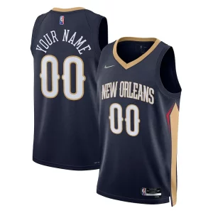 Atractivo Comodo New Orleans Pelicans Nike 2021/22 Diamond Swingman Custom Jersey Icon Edition Navy