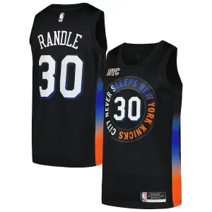 Atractivo Duradero Julius Randle New York Knicks Nike Swingman Player Jersey City Edition Black