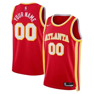Atractivo Magnífico Chulo Atlanta Hawks Nike Unisex Swingman Custom Jersey Red Icon Edition