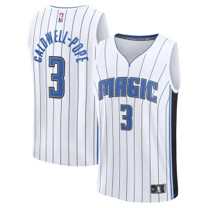 Atractivo Maravilloso Kentavious Caldwell Pope Orlando Magic Fast Break Replica Player Jersey Association Edition White