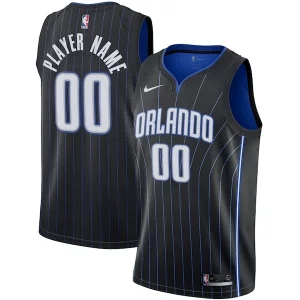 Atractivo Maravilloso Único Orlando Magic Nike 2020/21 Swingman Custom Jersey Icon Edition Black/White