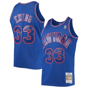 Atractivo Práctico Patrick Ewing New York Knicks 1996/97 Hardwood Classics Swingman Jersey Blue