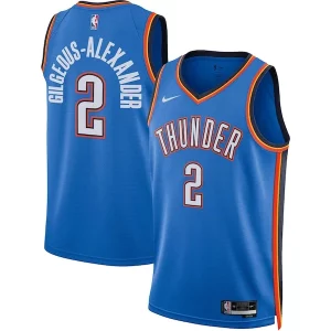 Atractivo Shai Gilgeous Alexander Oklahoma City Thunder Nike Unisex Swingman Jersey Icon Edition Blue