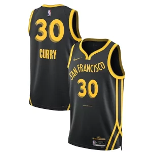 Atractivo Stephen Curry Golden State Warriors Nike Unisex 2023/24 Swingman Jersey Black City Edition