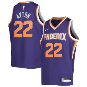 Bonito Comodo Deandre Ayton Phoenix Suns Nike Youth Swingman Jersey Icon Edition Purple/White