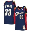 Bonito Encantador Shaquille O'Neal Cleveland Cavaliers Hardwood Classics 2009/10 Jersey Navy