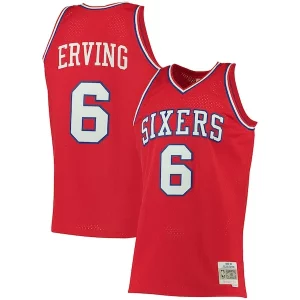Bonito Magnífico Lujoso Julius Erving Philadelphia 76ers 1982/83 Big & Tall Hardwood Classics Swingman Jersey Red