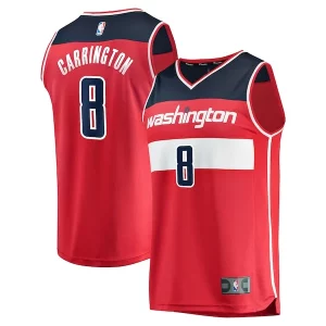 Clásico Carlton Carrington Washington Wizards Fast Break Replica Player Jersey Icon Edition Red