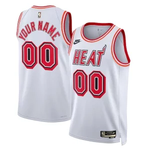 Bonito Original Miami Heat Nike Unisex 2022/23 Custom Swingman Jersey Classic Edition White