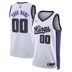 Bonito Sacramento Kings Nike Unisex Swingman Custom Jersey Association Edition White