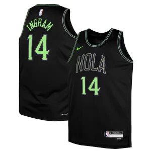 Chulo Atractivo Brandon Ingram New Orleans Pelicans Nike Youth Swingman Replica Jersey City Edition Black