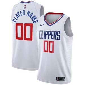 Chulo Bonito LA Clippers Nike 2020/21 Swingman Custom Jersey Association Edition White