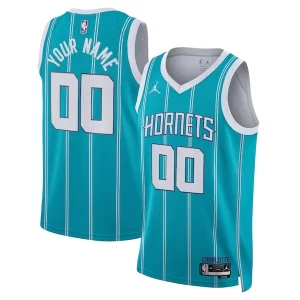 Chulo Exquisito Duradero Charlotte Hornets Jordan Brand Unisex Swingman Custom Jersey Teal Icon Edition