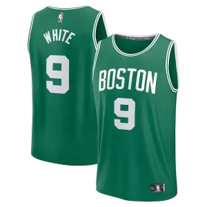 Chulo Increíble Derrick White Boston Celtics Fast Break Replica Player Jersey Icon Edition Kelly Green