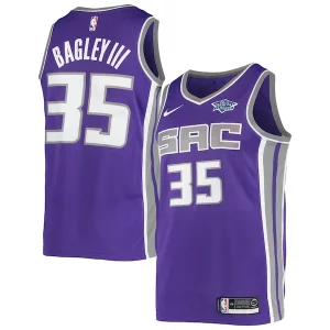 Chulo Marvin Bagley III Sacramento Kings Nike Swingman Team Player Jersey Icon Edition Purple