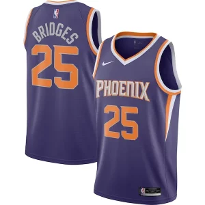 Chulo Mikal Bridges Phoenix Suns Nike 2020/21 Swingman Player Jersey Icon Edition Purple
