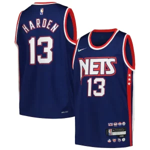 Clásico Comodo Perfecto James Harden Brooklyn Nets Nike Youth Swingman Jersey City Edition Navy