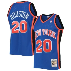 Clásico Cool Fantástico Allan Houston New York Knicks Hardwood Classics Swingman Jersey Blue