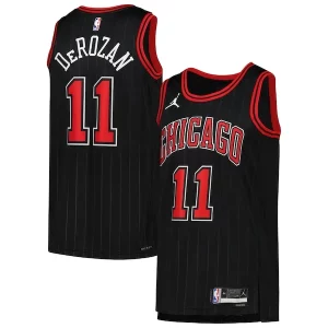 Clásico DeMar DeRozan Chicago Bulls Jordan Brand Unisex Swingman Jersey Statement Edition Black