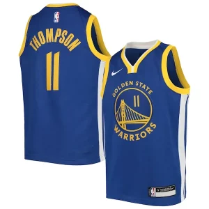 Clásico Elegante Sofisticado Klay Thompson Golden State Warriors Nike Youth Team Swingman Jersey Icon Edition Blue