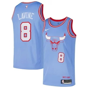 Clásico Ideal Sofisticado Zach LaVine Chicago Bulls Nike Swingman Player Jersey City Edition Blue