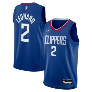 Clásico Kawhi Leonard LA Clippers Nike Youth Swingman Jersey Icon Edition Royal
