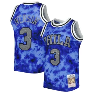 Clásico Sofisticado Duradero Allen Iverson Philadelphia 76ers 1996/97 Galaxy Swingman Jersey Royal