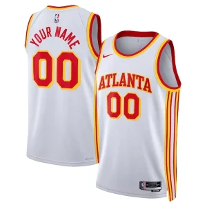 Comodo Atlanta Hawks Nike Unisex Swingman Custom Jersey White Association Edition