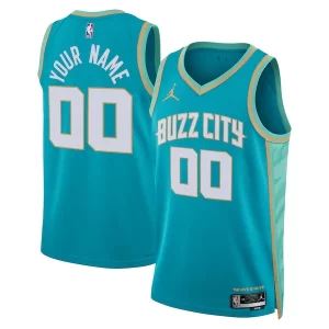 Comodo Atractivo Charlotte Hornets Jordan Brand Unisex 2023/24 Custom Swingman Jersey Teal City Edition