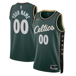 Comodo Bonito Maravilloso Boston Celtics Nike Unisex 2022/23 Swingman Custom Jersey City Edition Kelly Green