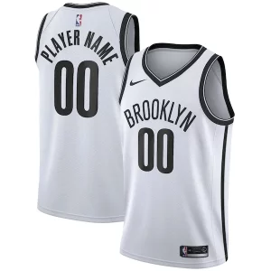 Comodo Brooklyn Nets Nike 2020/21 Swingman Custom Jersey Association Edition White
