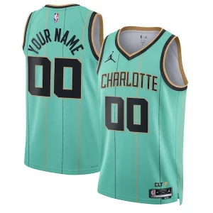 Comodo Charlotte Hornets Jordan Brand Unisex 2024/25 Custom Swingman Jersey City Edition Mint