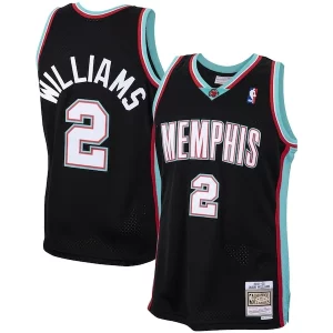 Comodo Clásico Genial Jason Williams Memphis Grizzlies 2001/02 Hardwood Classics Swingman Jersey Black