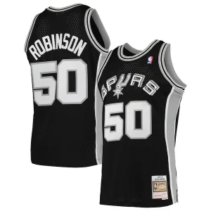 Comodo David Robinson San Antonio Spurs 1991/92 Hardwood Classics Swingman Jersey Black