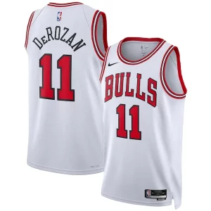 Comodo Delicioso Cool DeMar DeRozan Chicago Bulls Nike Unisex Swingman Jersey Association Edition White/Red