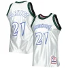 Comodo Magnífico Atractivo Kevin Garnett Minnesota Timberwolves 1997/98 Hardwood Classics 75th Anniversary Swingman Jersey Platinum