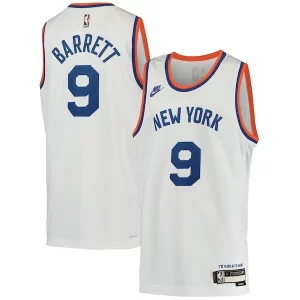Comodo Moderno RJ Barrett New York Knicks Nike Youth 2021/22 Swingman Player Jersey Classic Edition White