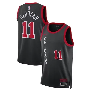 Comodo Resistente DeMar DeRozan Chicago Bulls Nike Unisex 2023/24 Swingman Jersey Black City Edition