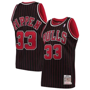 Comodo Scottie Pippen Chicago Bulls 1995/96 Hardwood Classics Authentic Jersey Black