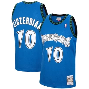 Comodo Versátil Magnífico Wally Szczerbiak Minnesota Timberwolves 2001/02 Hardwood Classics Swingman Jersey Blue