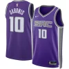 Cool Domantas Sabonis Sacramento Kings Nike Unisex Swingman Jersey Icon Edition Purple