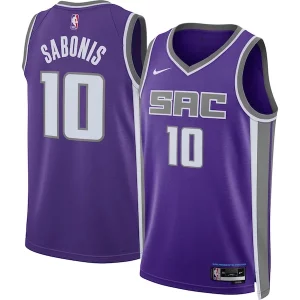 Cool Domantas Sabonis Sacramento Kings Nike Unisex Swingman Jersey Icon Edition Purple
