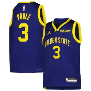 Cool Fácil de llevar Hermoso Jordan Poole Golden State Warriors Youth 2022/23 Swingman Jersey Navy Statement Edition