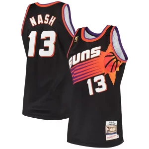 Cool Fantástico Original Steve Nash Phoenix Suns 1996/97 Hardwood Classics Authentic Jersey Black