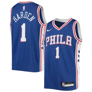 Cool Increíble Encantador James Harden Philadelphia 76ers Nike Youth Swingman Jersey Icon Edition Royal
