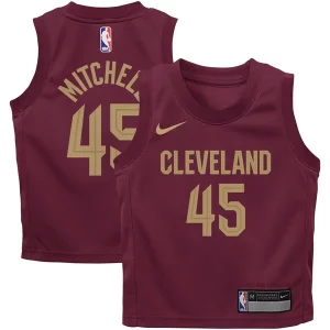 Cool Práctico Atractivo Donovan Mitchell Cleveland Cavaliers Nike Toddler Swingman Player Jersey Icon Edition Wine
