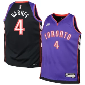 Cool Resistente Chulo Scottie Barnes Toronto Raptors Nike Youth 2024/25 Swingman Jersey Purple Classic Edition