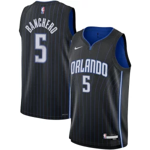 Elegante Ideal Clásico Paolo Banchero Orlando Magic Nike Youth Swingman Jersey Icon Edition Black
