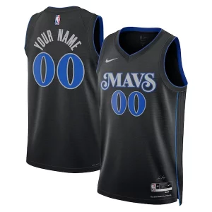 Delicioso Comodo Moderno Dallas Mavericks Nike Unisex 2023/24 Custom Swingman Jersey Black City Edition