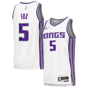 Delicioso De'Aaron Fox Sacramento Kings Nike Swingman Player Jersey Association Edition White